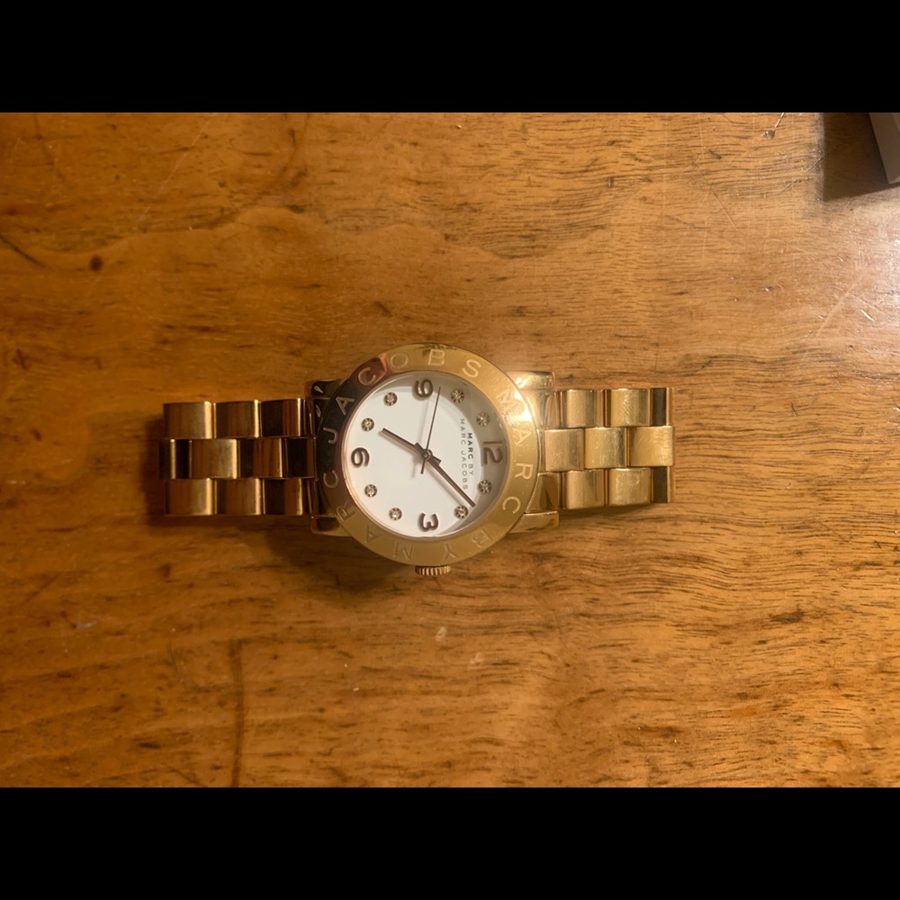 Marc by Marc Jacobs Rose Gold Rhinestone Women’s Watch